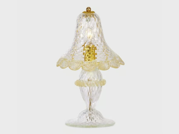 GOLD OLIMPO - Handmade Murano glass table lamp by Sogni Di Cristallo - view 2
